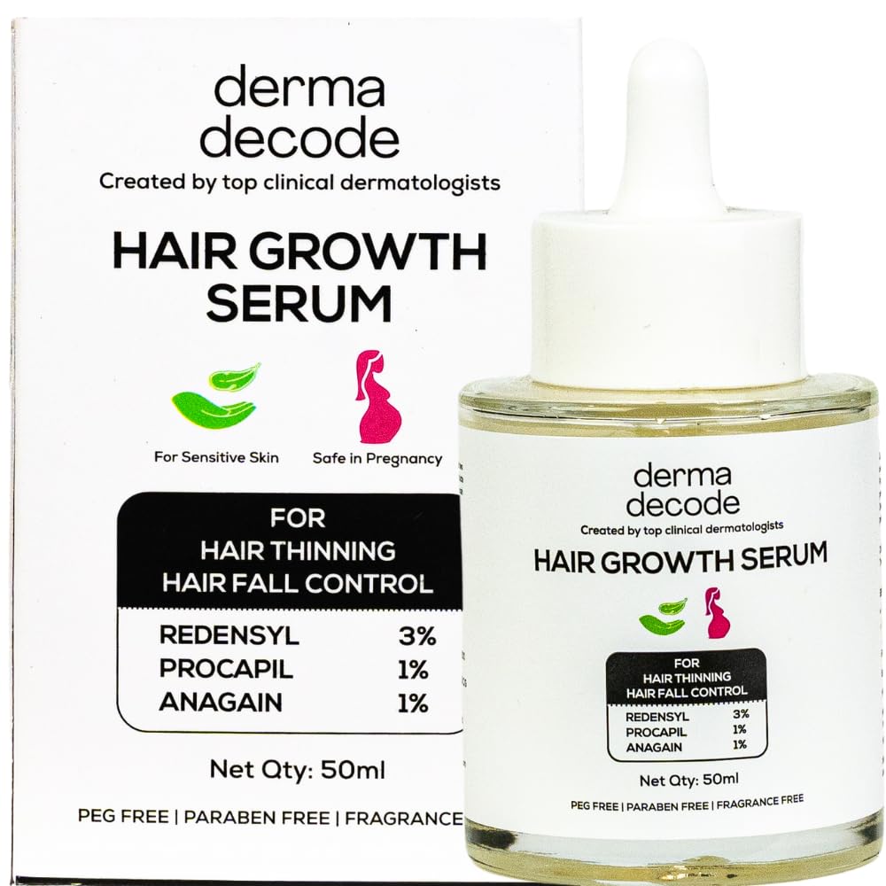Best hair growth serum for a wider parting and thinning hair, reviewed by Dr. Mohammed Abdul Azeem Siddiqui of Cosmo Hospital, Hyderabad