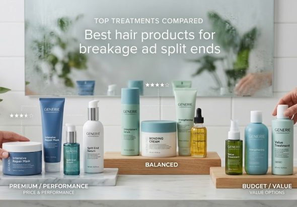 hair products for split ends and breakage
